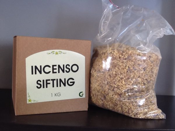 Incenso "sifting"in grani conf.1 kg.
