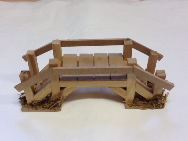 Ponte in legno cm.14.5x5x6h