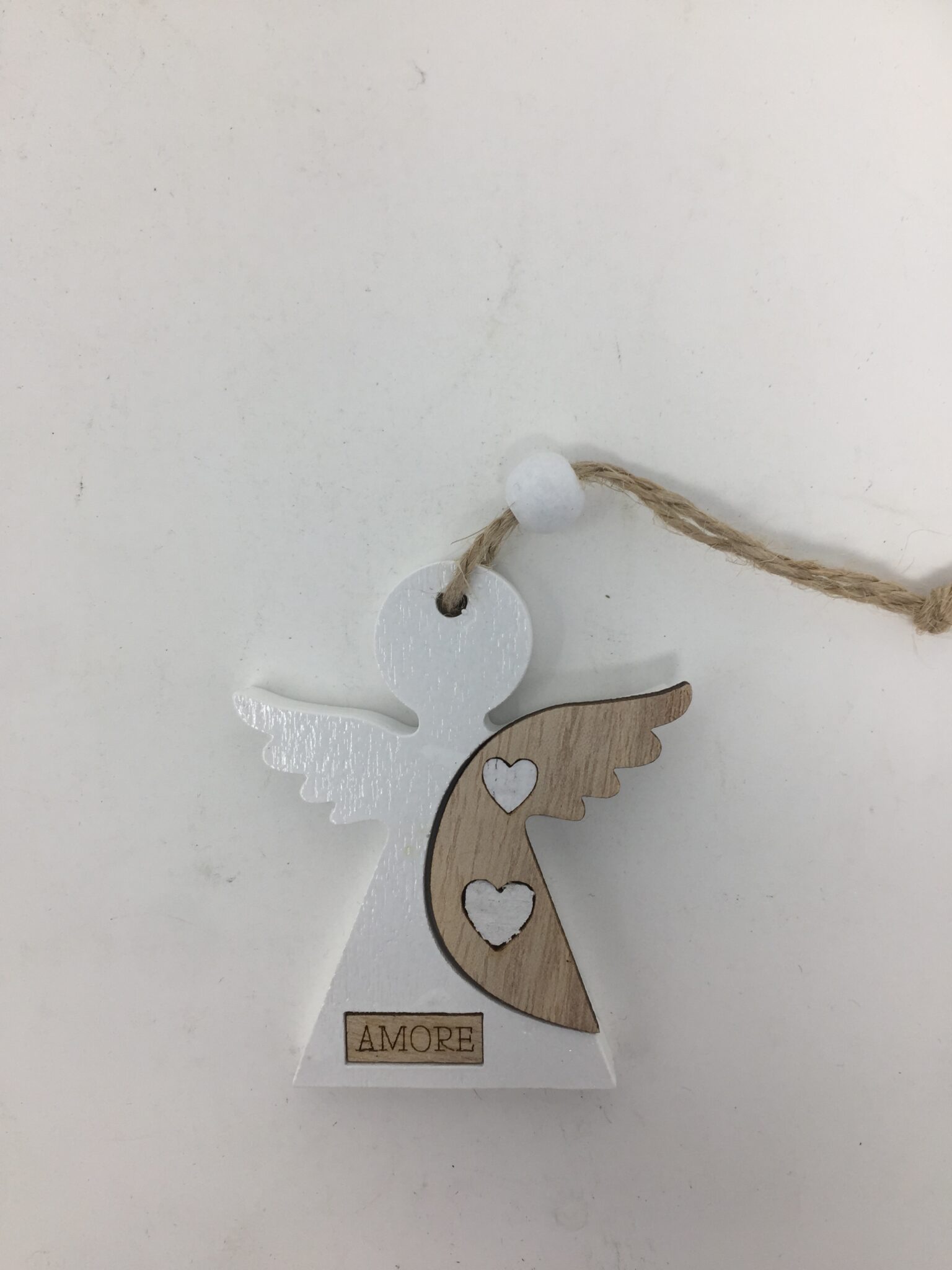 Comodino Sospeso In Legno Di Colore Naturale Aneu | Maisons Du Monde