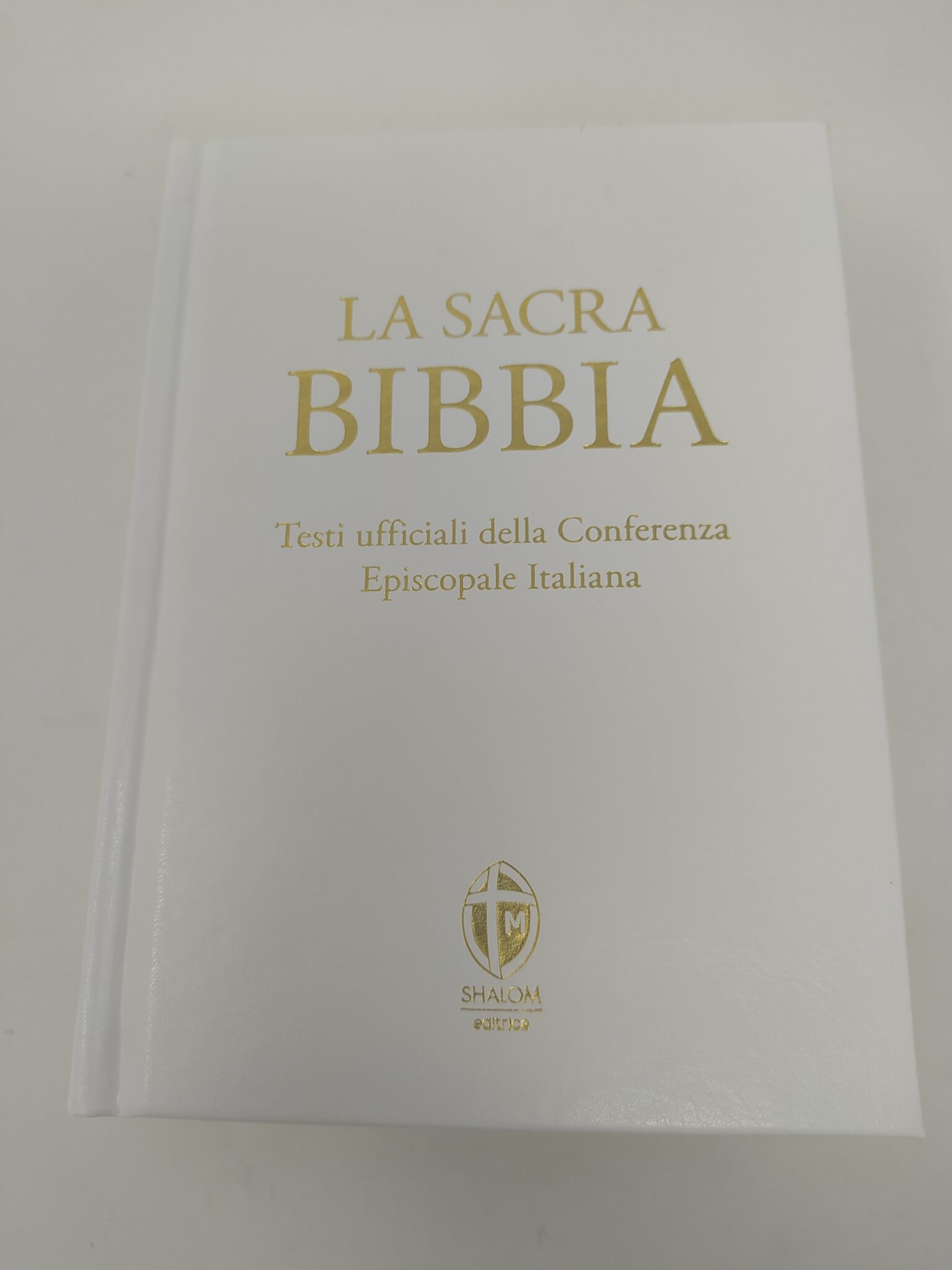 la sacra Bibbia, testi ufficiali della Conferenza Episcopale Italiana  20x14x8 copertina finta pelle rigida - Arte Sacra Candotti