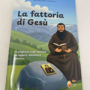 "La fattoria di Gesù", libro per bambini da colorare