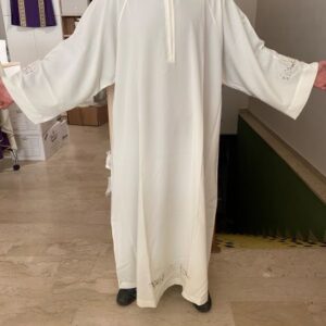 Camice 100% poliestere leggero svasato ricamato