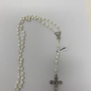 Rosario viva madreperla 5mm