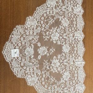 Velo Jacquard bianco 120x60cm