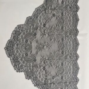 Velo Jacquard argento/nero 120x60 cm