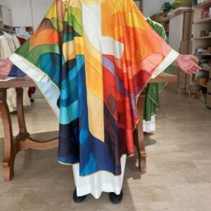 casula 100% poliestere multicolore, novità!!!!