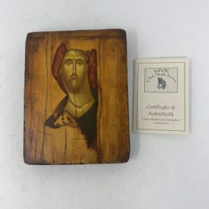 Icona del Cristo Salvatore di Andrej Rublev  h 14x18 cm